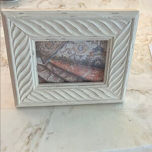 Rustic Cream Photo Frame
